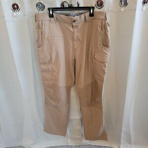 GAlls Mens Utility Pants Size 38x30 Beige‎ Cargo Tactical Police Rip Stop 16528